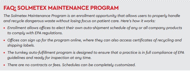 faq solmetex maintenance program